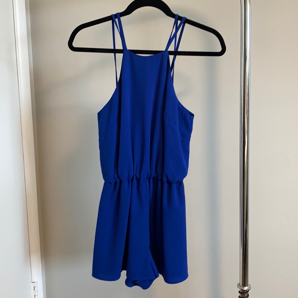 Blue Romper